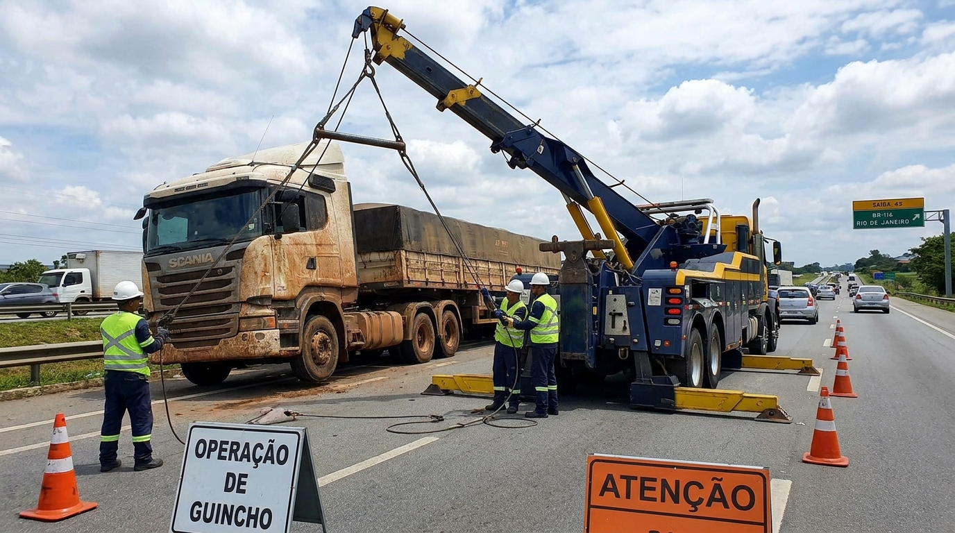 Guincho para Caminhão em Itaquaquecetuba‑SP