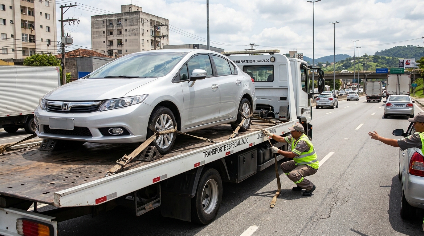 Transporte de Veículos em Itaquaquecetuba‑SP